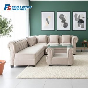 SOFA SUDUT CASTERFIL